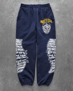 Warren Lotas Fiery Glare Sweats Navy Blue
