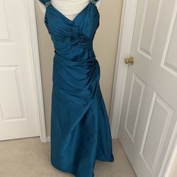 Formal Evening Gown With Jacket Size 8