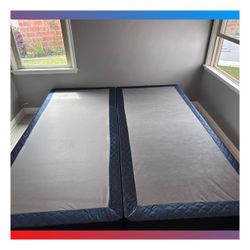 Cal king size box spring