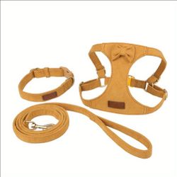 Small Dog Harness Leash Set