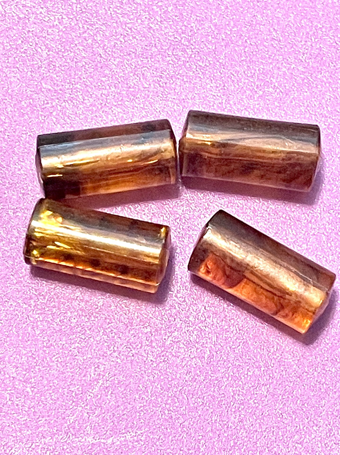 🌸5 for $50 ❤️ Amber Lucite Beads