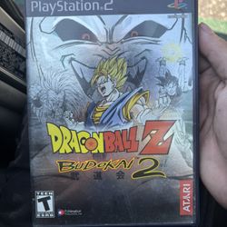 Dragon Ball Budokai 2 Ps2 Box And Disc