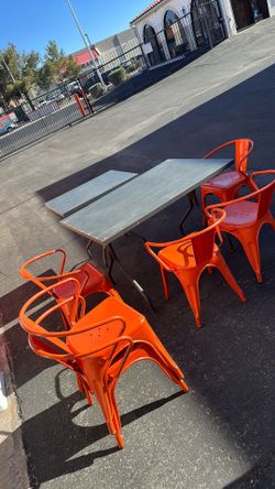Patio table and chairs