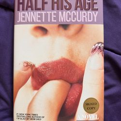 JENNETTE MCCURDY — HALF MY AGE (Signed Copy)