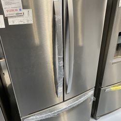 Whirlpool Stainless Steel 36” Wide French Door Refrigerator With Water Dispenser - 25 Cu. Ft.