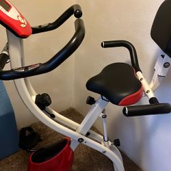 Stationary  exercise bike 