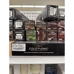 L'Oreal Paris Colorsonic Hair Color Cartridge, Assorted Colors (Device NOT Included)