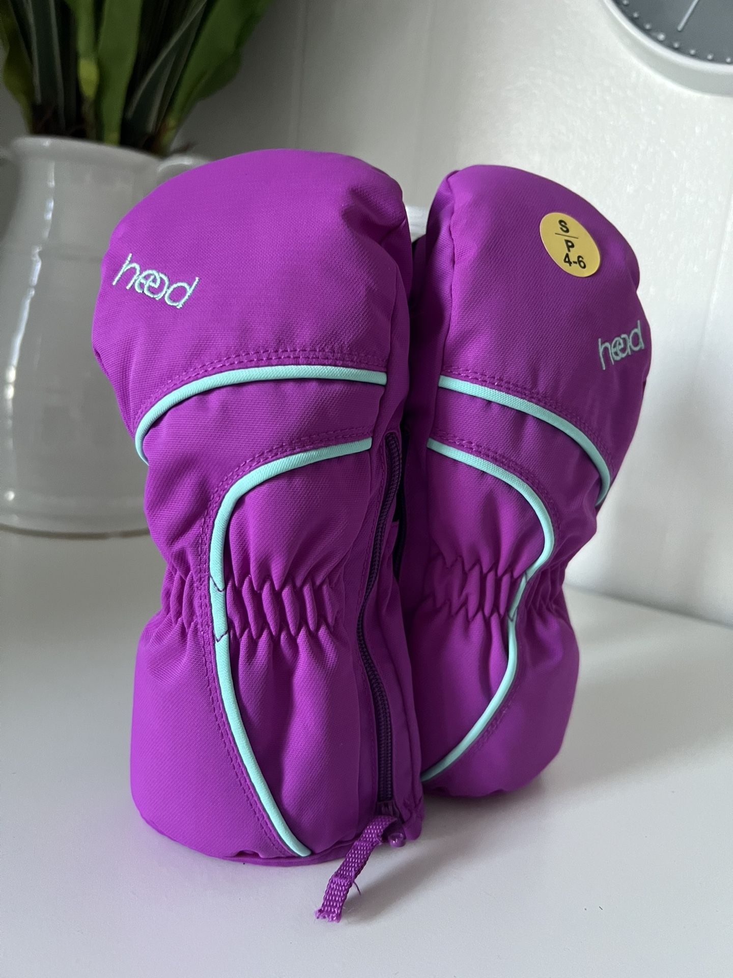 Head - Kids’ Gloves & Mittens - Purple - Small Size New 4-6 years old