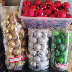 150 Shatter Proof Ornaments 