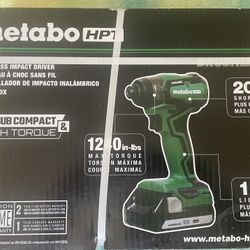 Metabo HPT MultiVolt 18-volt 1/4-in Variable Speed Brushless Cordless 