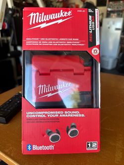 Milwaukee jobsite ear buds new
