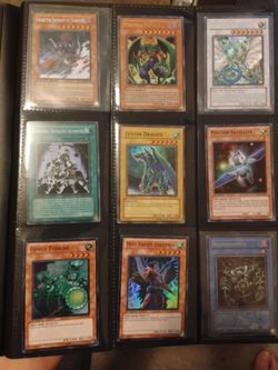 Vintage Yu-Gi-Oh cards