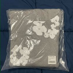 Denim Tears The Cotton Wreath Sweatshirt Grey Size Medium