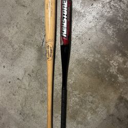 Louisville slugger Baseball Bat And Youth Bat 