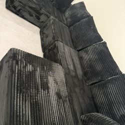 Sectional With Extension And Ottoman