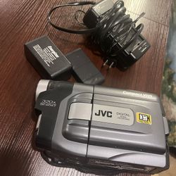 JVC Compact VHS Camcorder And Player
