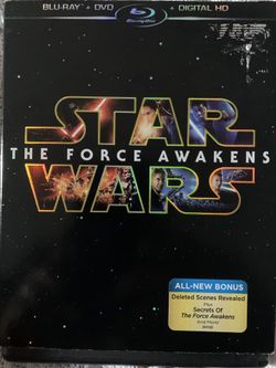 STAR WARS (THE FORCE AWAKENS) DVD/BLU-RAY