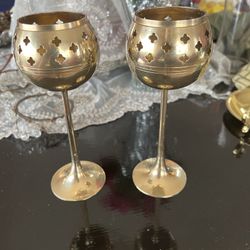 Copper Candle Holder