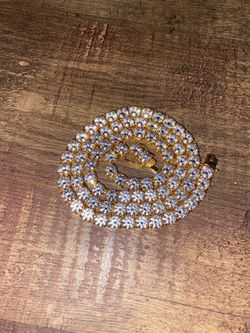 5 MM MOISSANITE 925 TENNIS CHAIN