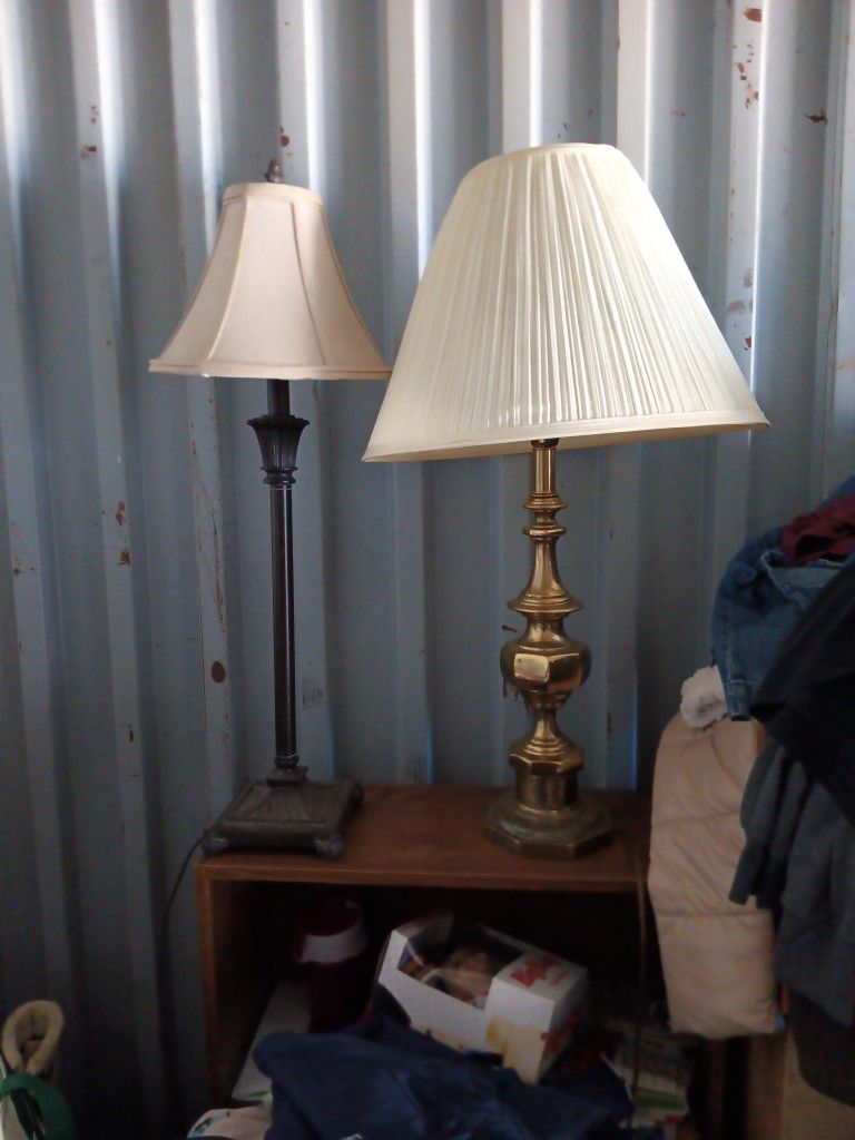 Two Bedroom Lamps Good For End Table Use
