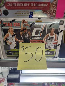 2025 WNBA Donruss Mega Box - $50