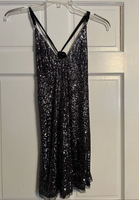 People Sequin Dress - XS