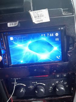Pioneer double din stereo Bluetooth and dvd