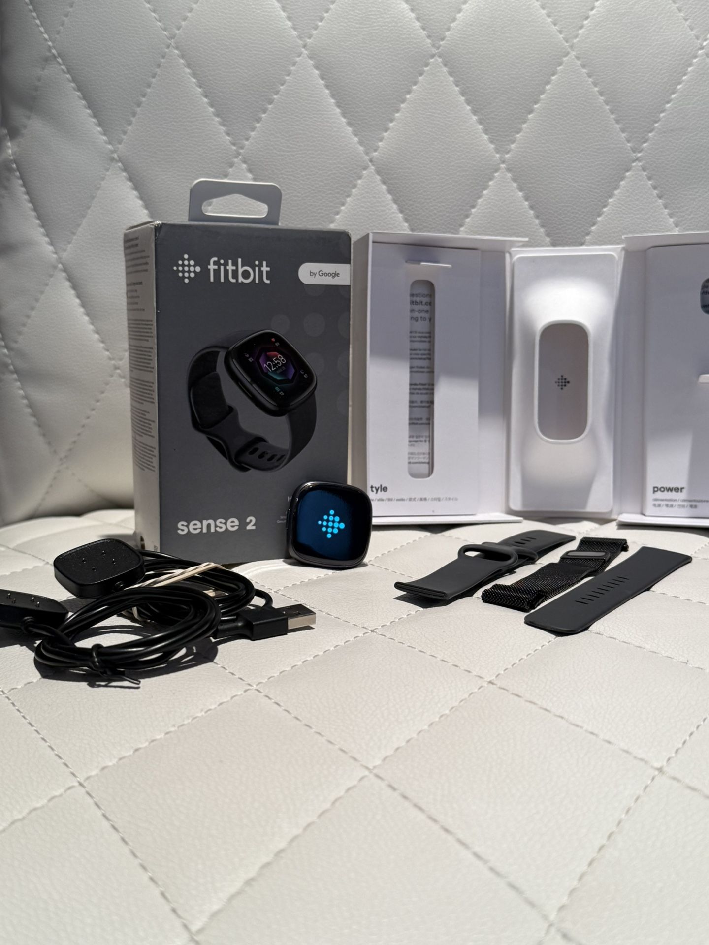 Fitbit Sense 2!! Barely Used! Includes extra Accessories! 