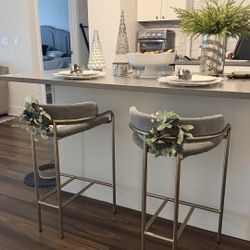 West Elm Lenox Counter Stools 