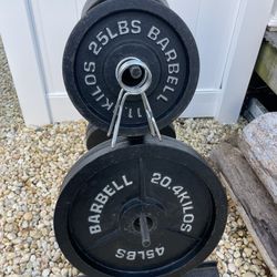 Full Olympic Plate Sets With Racks 