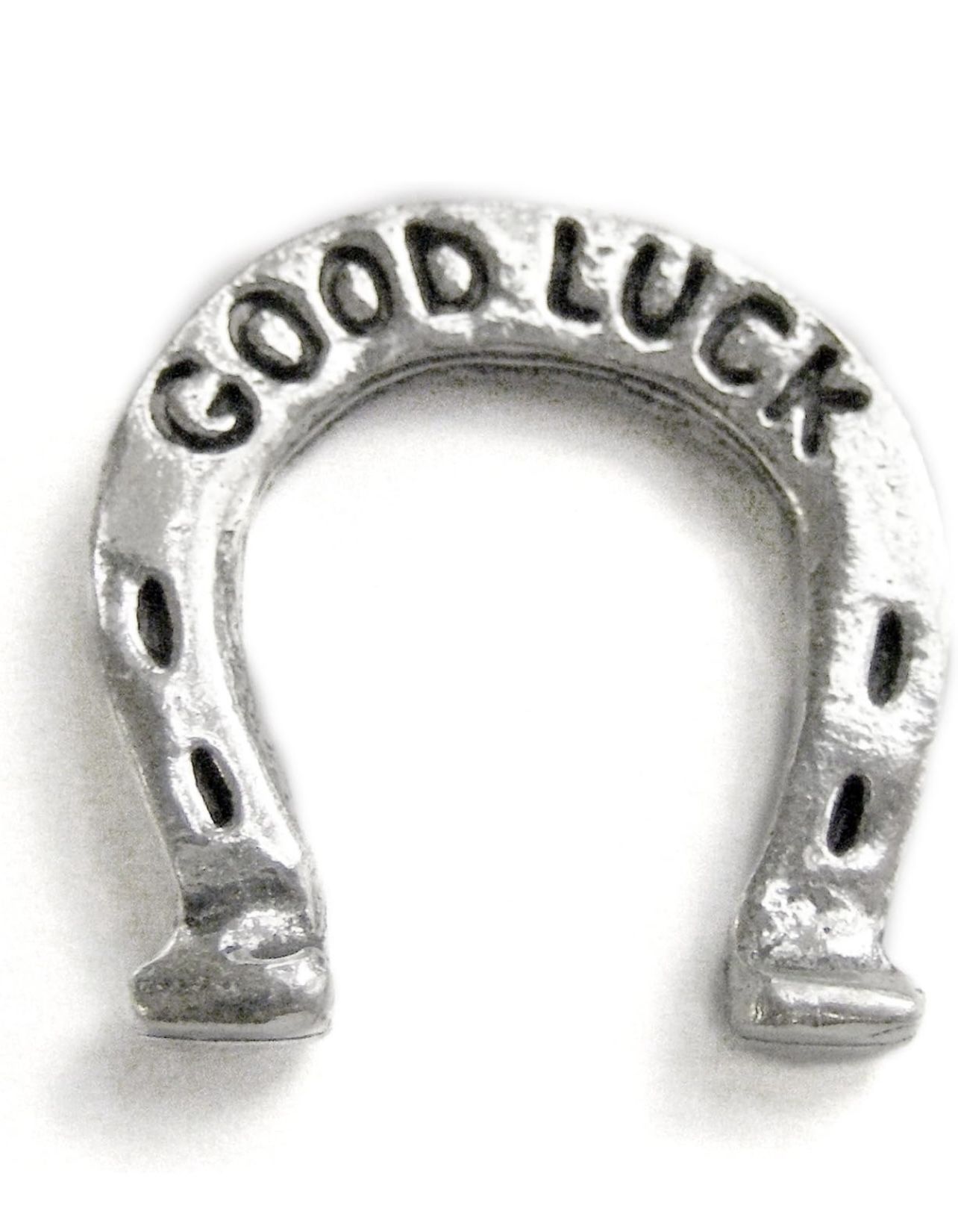 Basic Spirit Horseshoe/Good Luck Pocket Token (Coin) Handcrafted Pewter CN-74