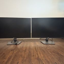 2 - Dell 27 Inch (S2721NX) Computer Monitors