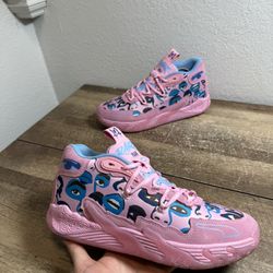 Puma LaMelo Ball MB.03 x KidSuper Men's Size 9.5 Pink Shoes Sneakers 379328-01