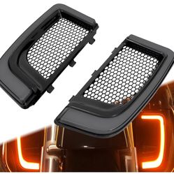 Motorcycle LED Fairing Lower Grills