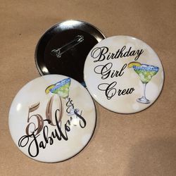 Custom Birthday Pins 