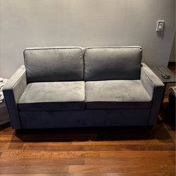 Two seater pull out couch
