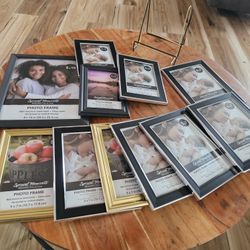 Assortment Of Frames & Holders  Sold Together 