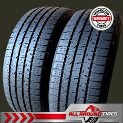🔥 2- 275/50R22 GOODYEAR WRANGLER STEADFAST HT — 10/32” TREAD — DOT 2023 🔥