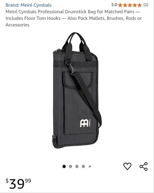 Meinl Cymbals Professional Drumstick Bag