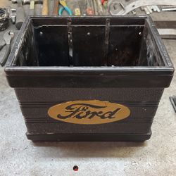 Early Ford Script Hollow Battery Box