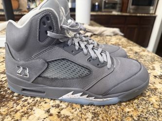 Jordan 5 wolf grey size 14 ( no box)