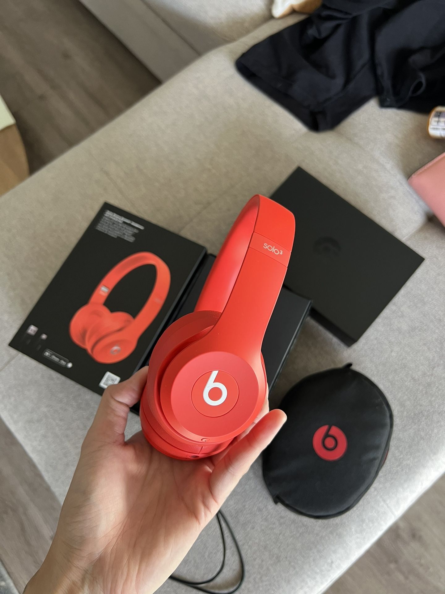 Beats Solo 3 Limited Edition Red Headphones