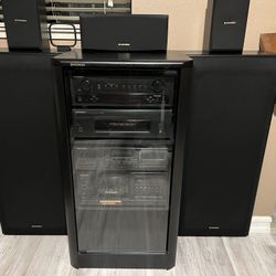 Pioneer Cx-4000 Home Stereo System Vintage 