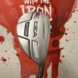 Adams Golf Idea a705 3 Hybrid / Stiff Flex / head cover included