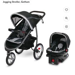 Jogger Stroller With Car seat And Base 