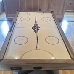 Pool table and hockey table