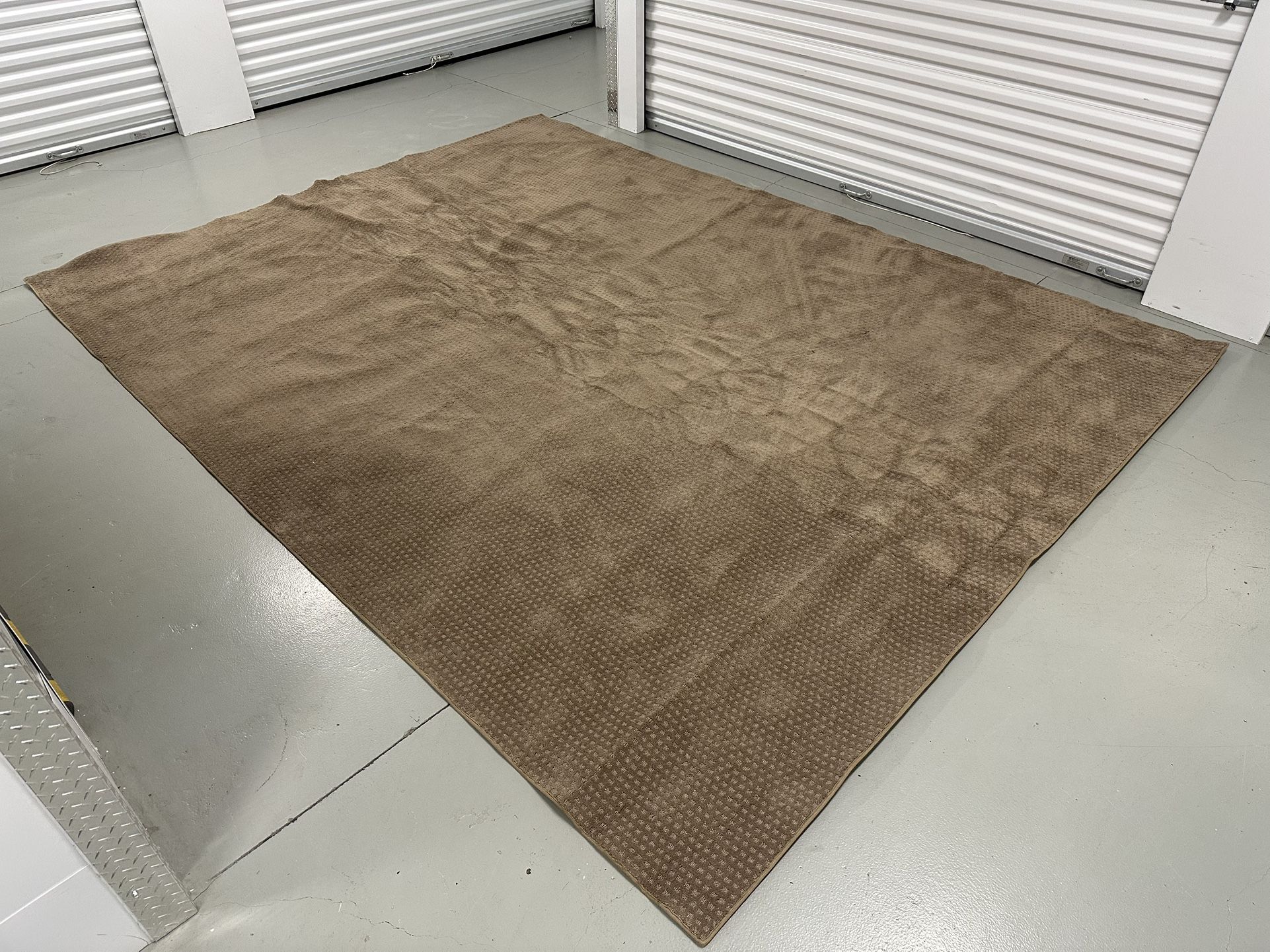 Large 9’x12’ Area Rug - Neutral Brown