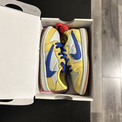 Jordan 1 Low Travis Scott “Canary” - TD Sz 9C