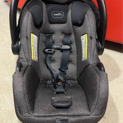 Evenflo Pivot Modular Travel System with LiteMax Infant Car Seat (Casual Gray)