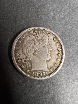 1897-S Barber quarter 